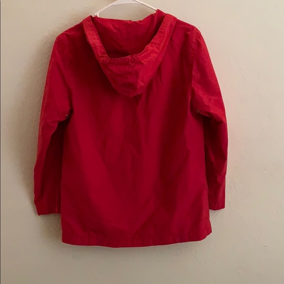 Talbots Red Raincoat/Petite - Picture 3 of 3